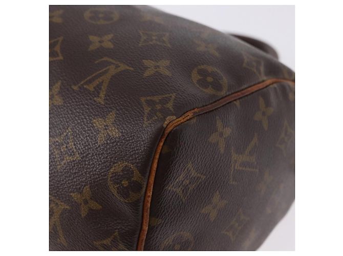 Borsa a mano LOUIS VUITTON Monogram Speedy 25 M41528 LV Auth 193349 Monogramma - vista 18
