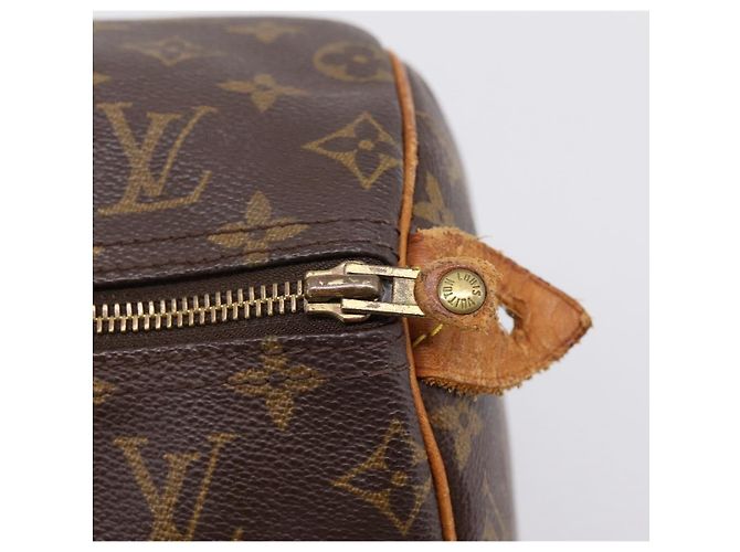 LOUIS VUITTON Monogram Speedy 40 Hand Bag M41522 LV Auth 195450 Monogramma - vista 10