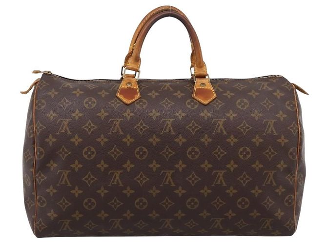 LOUIS VUITTON Monogram Speedy 40 Hand Bag M41522 LV Auth 195450 Monogramma - vista 2