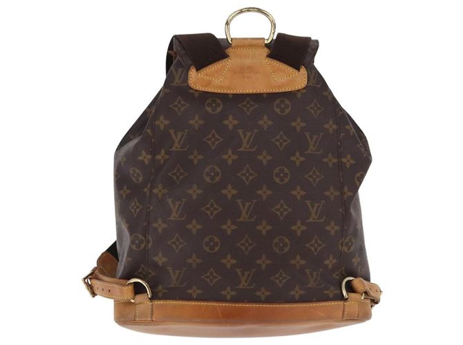 LOUIS VUITTON Zaino Monogram Montsouris GM M51135 LV Auth 195269A Monogramma - vista 2