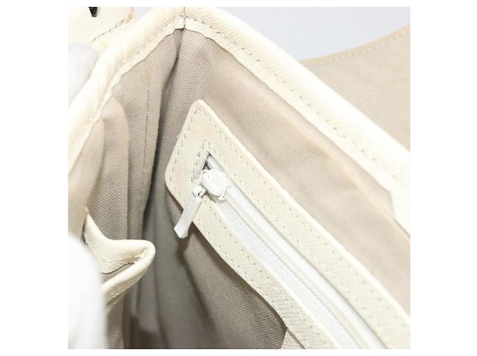 Borsa a tracolla BURBERRY Nova Check Canvas Beige Auth 195053 - vista 22
