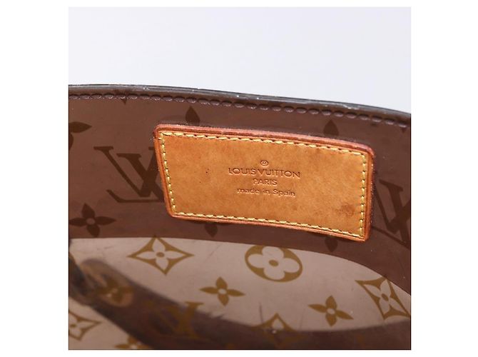 LOUIS VUITTON Cabas Ambre PM en Vinyle Monogram Marron M92502 LV Auth ka5637 - vue 10