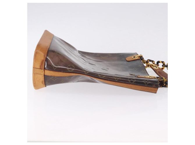 LOUIS VUITTON Cabas Ambre PM en Vinyle Monogram Marron M92502 LV Auth ka5637 - vue 3