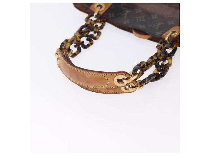 LOUIS VUITTON Cabas Ambre PM en Vinyle Monogram Marron M92502 LV Auth ka5637 - vue 7