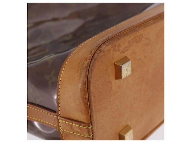 LOUIS VUITTON Cabas Ambre PM en Vinyle Monogram Marron M92502 LV Auth ka5637 - vue 9