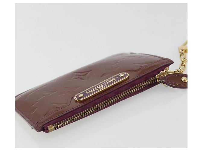 LOUIS VUITTON Monogram Vernis Pochette Cles NM Violet M93560 LV Auth 195058 Púrpura - vista 5