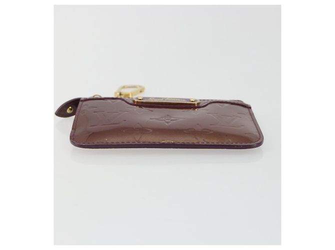 LOUIS VUITTON Monogram Vernis Pochette Cles NM Violet M93560 LV Auth 195058 Púrpura - vista 6