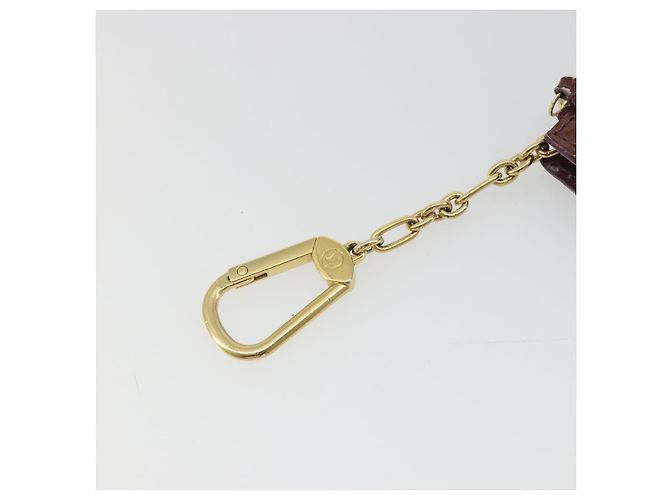 LOUIS VUITTON Monogram Vernis Pochette Cles NM Violet M93560 LV Auth 195058 Púrpura - vista 8