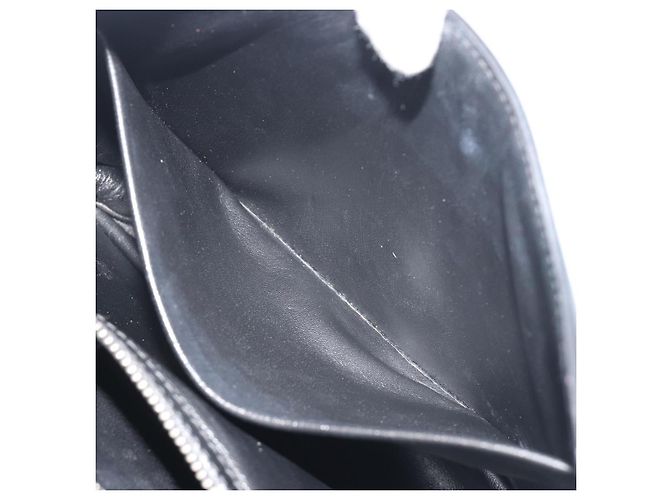 Borsa a tracolla con catena PRADA pelle Saffiano Rosa Argento Auth 195095A - vista 26