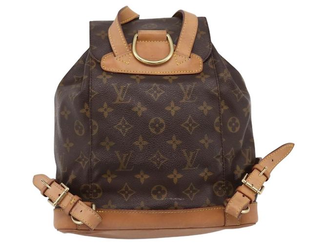 LOUIS VUITTON Monogram Montsouris MM Rucksack M51136 LV Auth ka5636 Monogramm - Ansicht 2