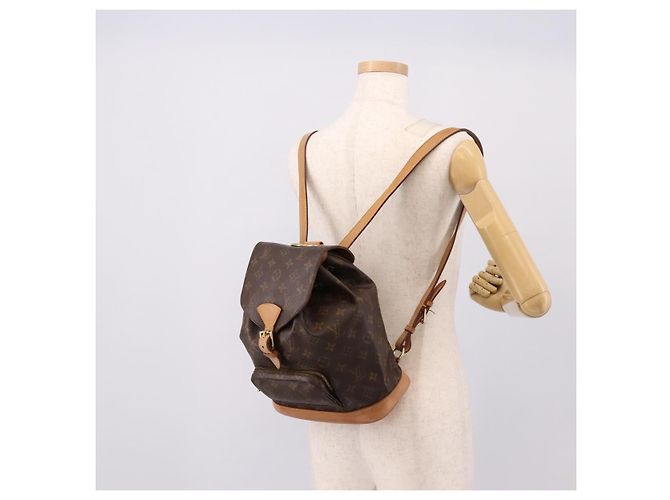 LOUIS VUITTON Monogram Montsouris MM Rucksack M51136 LV Auth ka5636 Monogramm - Ansicht 24