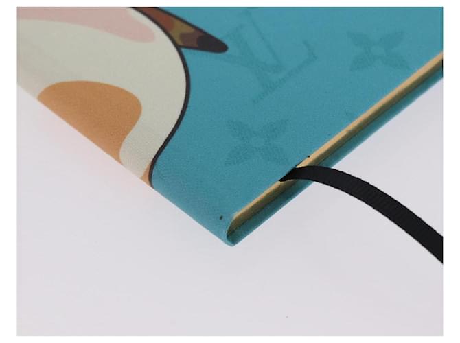 LOUIS VUITTON ™ Monogram Notebook MM Jane Light Blue LV Auth gh2275M Bleu clair - vue 7