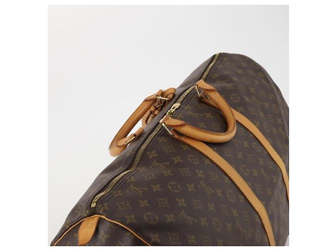 LOUIS VUITTON Monogram Keepall 60 Boston Bag M41422 LV Auth am12081A Monogramma - vista 6