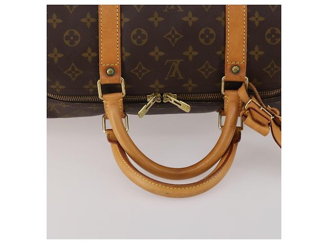 LOUIS VUITTON Monogram Keepall 60 Boston Bag M41422 LV Auth am12081A Monogramma - vista 7
