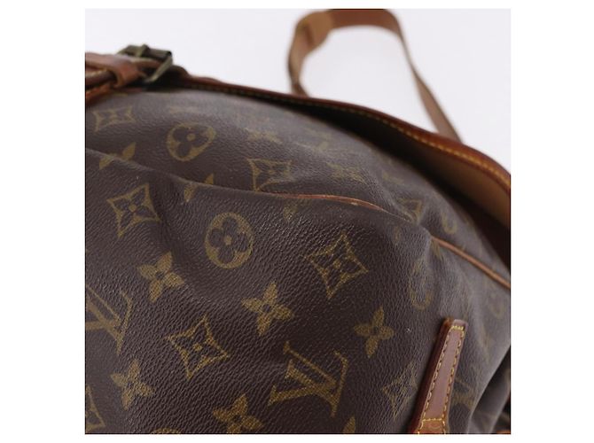 Borsa a tracolla LOUIS VUITTON Monogram Saumur 35 M42254 LV Auth BA14675 Monogramma - vista 14