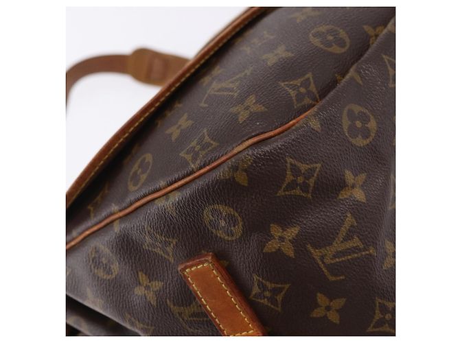 Borsa a tracolla LOUIS VUITTON Monogram Saumur 35 M42254 LV Auth BA14675 Monogramma - vista 15