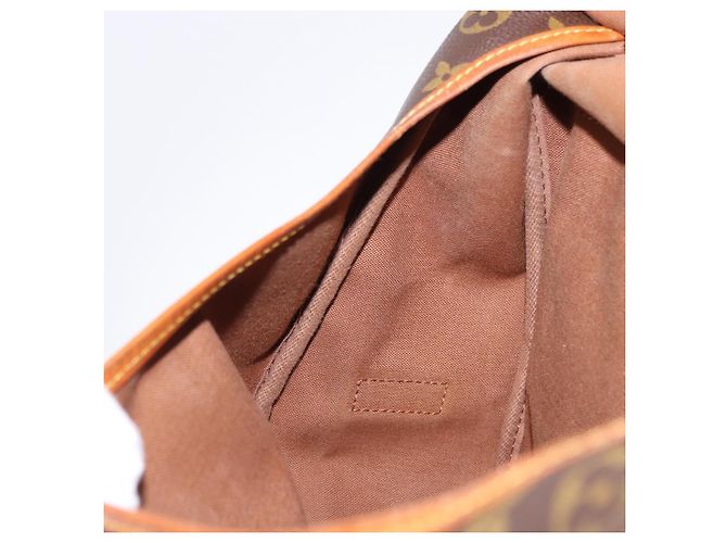 Borsa a tracolla LOUIS VUITTON Monogram Saumur 35 M42254 LV Auth BA14675 Monogramma - vista 26