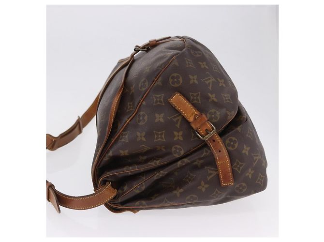 Borsa a tracolla LOUIS VUITTON Monogram Saumur 35 M42254 LV Auth BA14675 Monogramma - vista 4