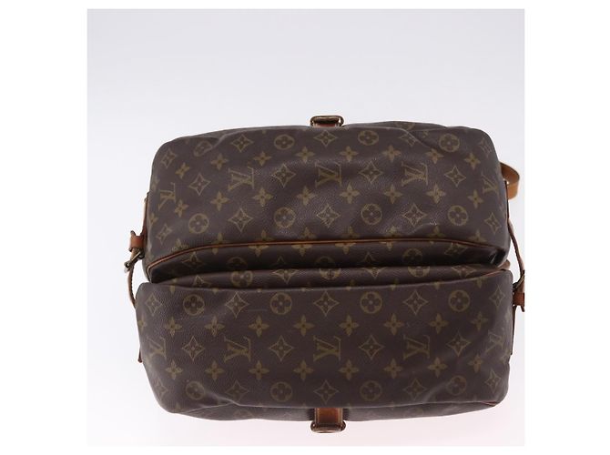 Borsa a tracolla LOUIS VUITTON Monogram Saumur 35 M42254 LV Auth BA14675 Monogramma - vista 5
