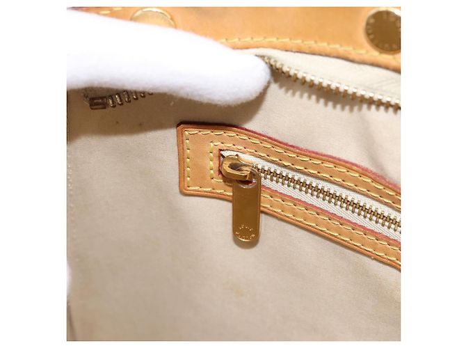LOUIS VUITTON Monogram Vernis Blair MM Hand Bag Beige M90180 LV Auth 196794 - vista 22