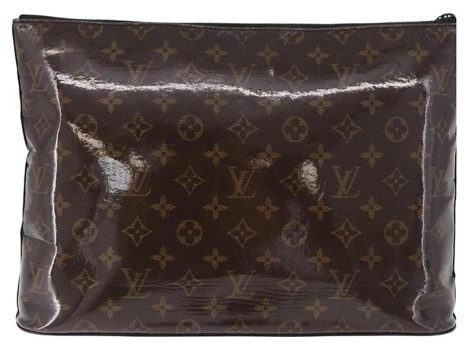 LOUIS VUITTON Monogram Glaze Pochette Cosmos Clutch Bag M63271 LV Auth ka5667 Monogramma - vista 2