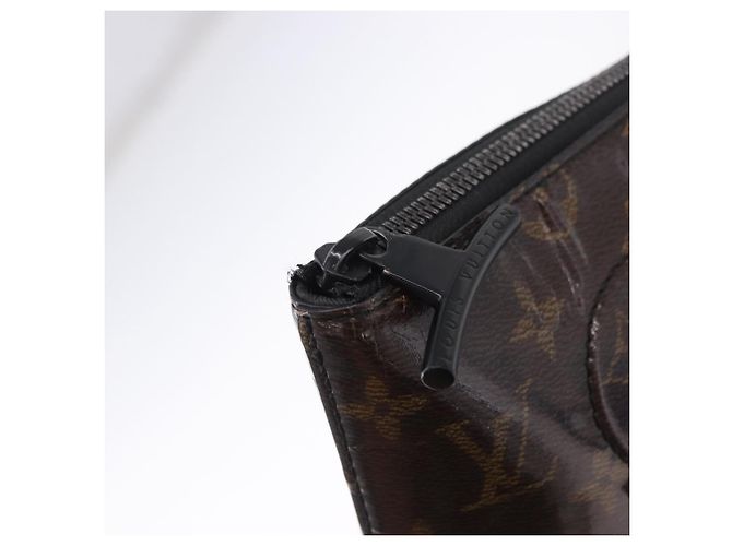 LOUIS VUITTON Monogram Glaze Pochette Cosmos Clutch Bag M63271 LV Auth ka5667 Monogramma - vista 8