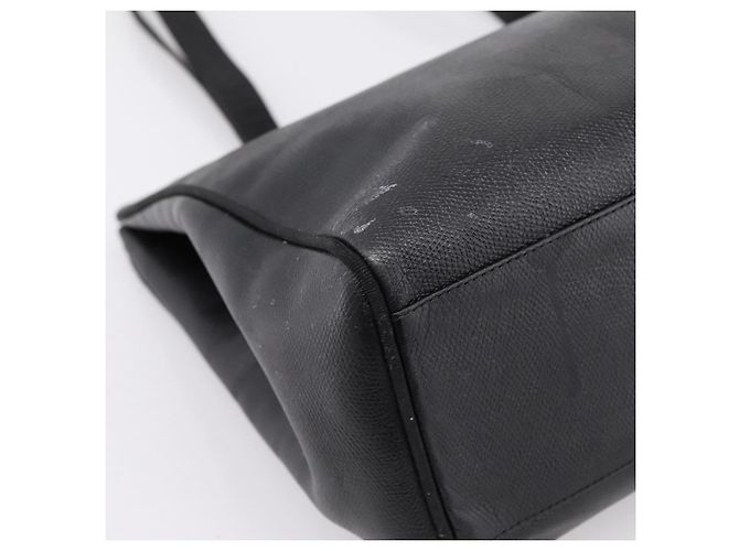 Borsa Tote Salvatore Ferragamo Vala in pelle nera e oro Auth 196268 Nero D'oro - vista 16