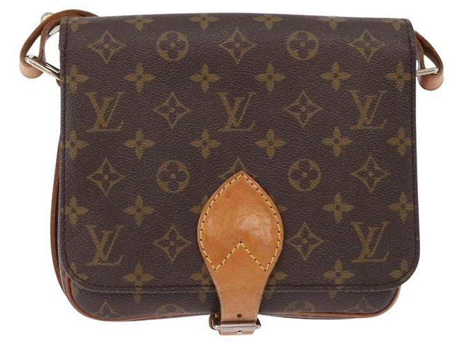 LOUIS VUITTON Monogram Cartouchiere MM Shoulder Bag M51253 LV Auth ka5638 Monogramma - vista 13