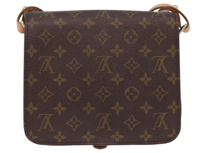 LOUIS VUITTON Monogram Cartouchiere MM Shoulder Bag M51253 LV Auth ka5638 Monogramma - vista 2