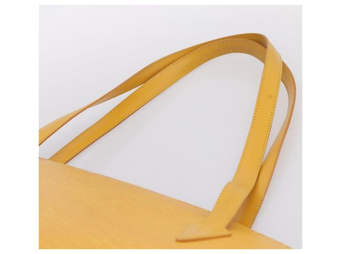Borsa Shopping LOUIS VUITTON Epi Saint Jacques Yellow M52269 LV Auth ka5592A Giallo - view 8