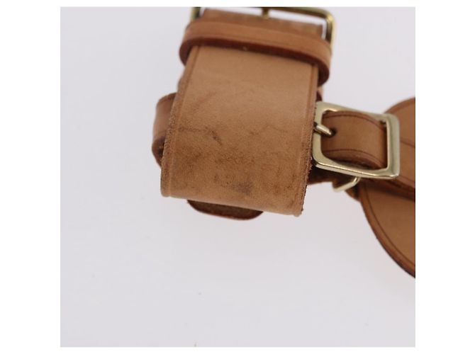 LOUIS VUITTON Etichetta per nome Powanie 10 Set Powanie Leather Beige LV Auth 192567 - vista 11