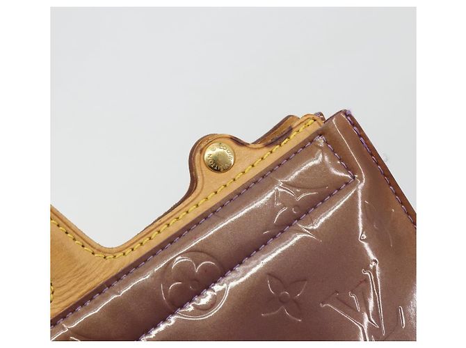 LOUIS VUITTON Monogram Vernis Stanton Hand Bag Viole M91079 LV Auth 194397 Purple - view 10