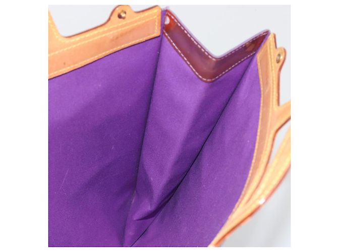LOUIS VUITTON Monogram Vernis Stanton Hand Bag Viole M91079 LV Auth 194397 Purple - view 18