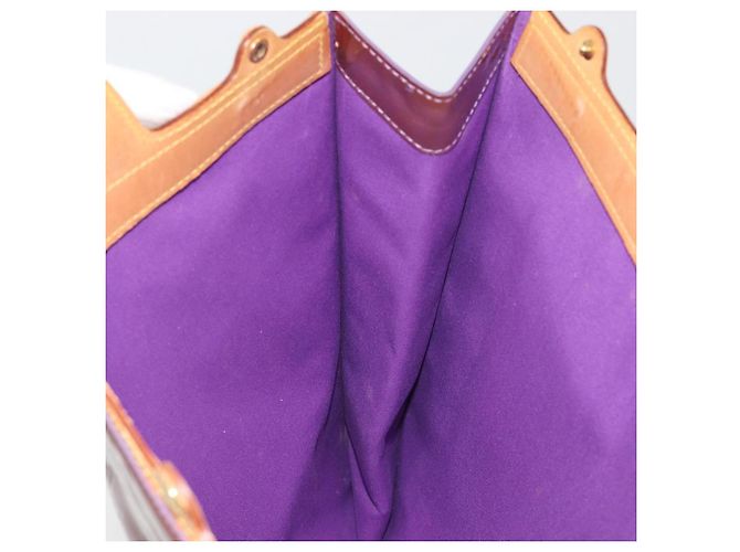 LOUIS VUITTON Monogram Vernis Stanton Hand Bag Viole M91079 LV Auth 194397 Purple - view 19