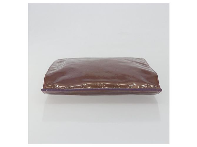 LOUIS VUITTON Monogram Vernis Stanton Hand Bag Viole M91079 LV Auth 194397 Purple - view 5