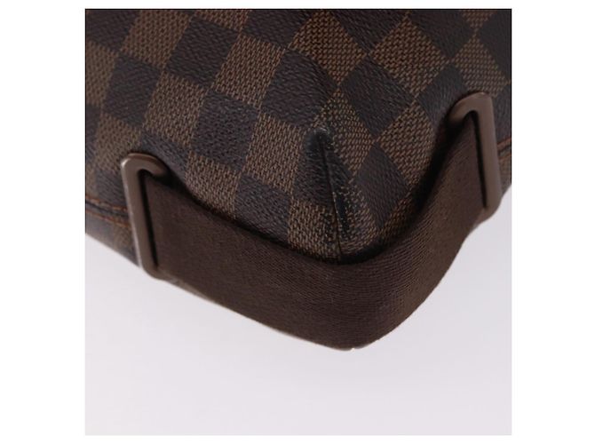 Borsa a tracolla LOUIS VUITTON Damier Ebene Brooklyn MM N51211 LV Auth ka5587 - vista 15