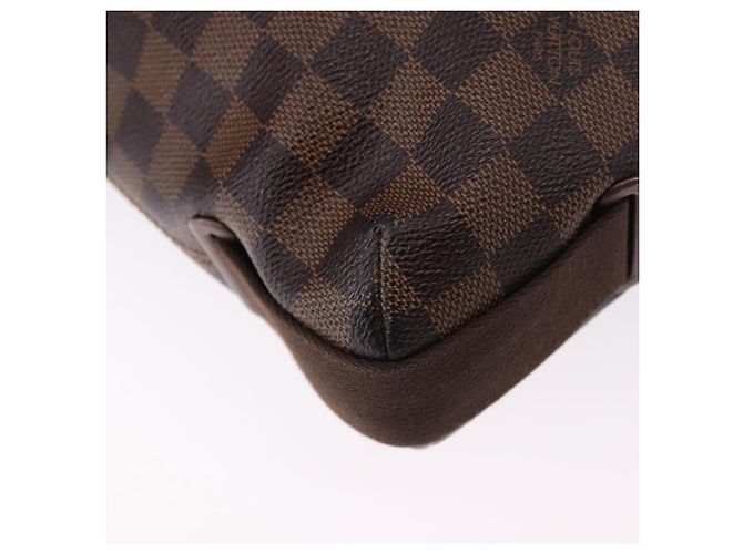 Borsa a tracolla LOUIS VUITTON Damier Ebene Brooklyn MM N51211 LV Auth ka5587 - vista 16