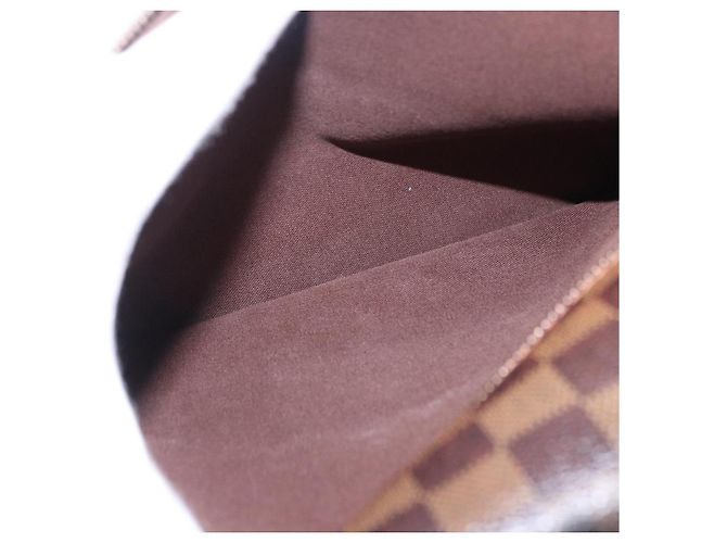 Borsa a tracolla LOUIS VUITTON Damier Ebene Brooklyn MM N51211 LV Auth ka5587 - vista 22