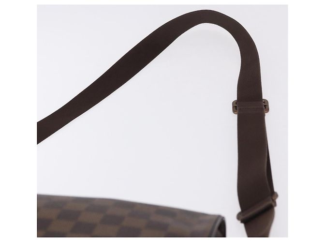 Borsa a tracolla LOUIS VUITTON Damier Ebene Brooklyn MM N51211 LV Auth ka5587 - vista 8