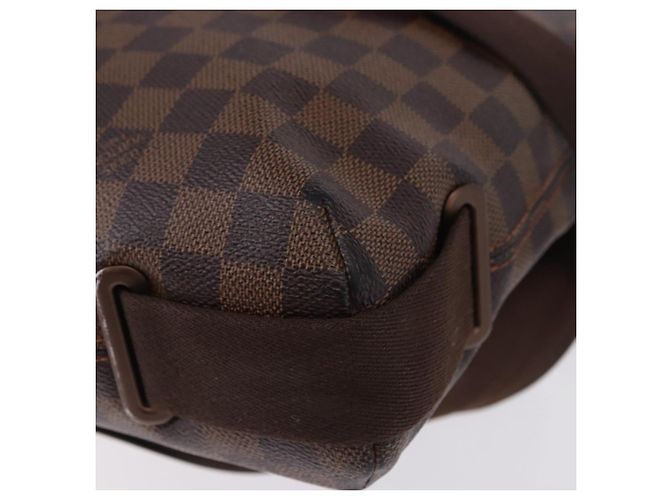 Borsa a tracolla LOUIS VUITTON Damier Ebene Brooklyn MM N51211 LV Auth ka5587 - vista 9