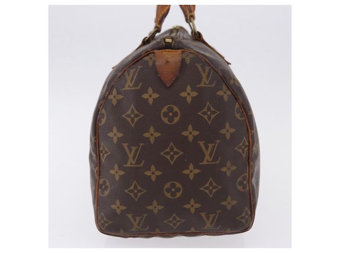 Borsa a mano LOUIS VUITTON Monogram Speedy 30 M41526 LV Auth 195690 Monogramma - vista 4