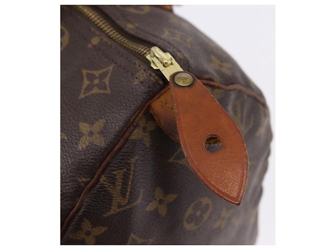 Borsa a mano LOUIS VUITTON Monogram Speedy 30 M41526 LV Auth 195690 Monogramma - vista 9
