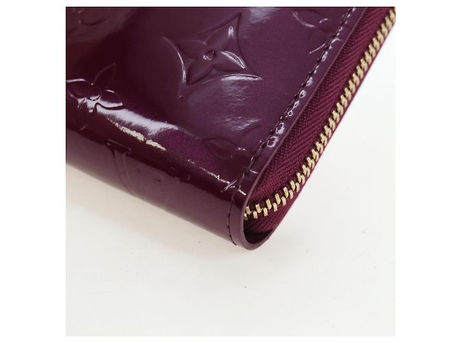 LOUIS VUITTON Monogram Vernis Zippy Organizer Long Wallet Viole LV Auth 195786V Purple - view 15