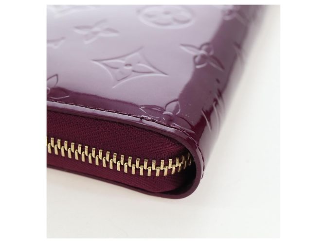 LOUIS VUITTON Monogram Vernis Zippy Organizer Long Wallet Viole LV Auth 195786V Purple - view 16