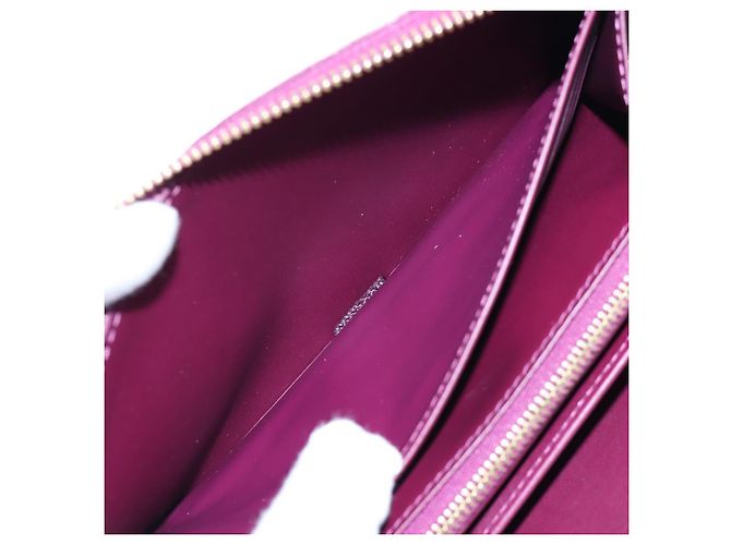 LOUIS VUITTON Monogram Vernis Zippy Organizer Long Wallet Viole LV Auth 195786V Purple - view 26