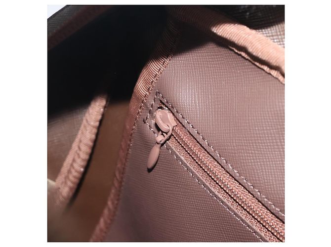 Borsa Boston Burberrys Nova Check Canvas Beige Tono Oro Auth 192716 - vista 20
