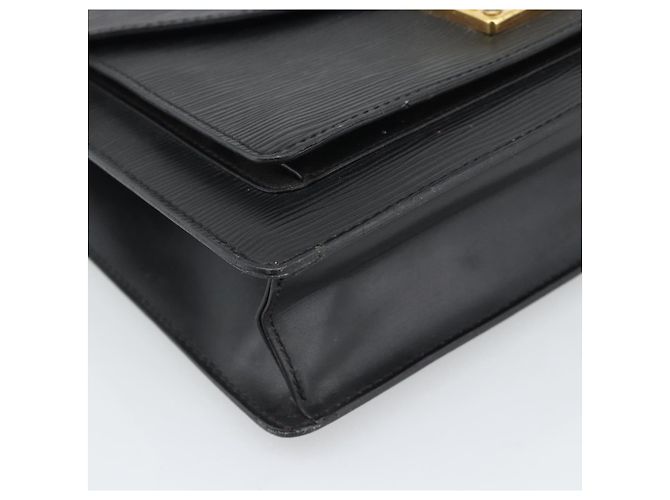 Borsa a mano LOUIS VUITTON Epi Monceau 28 Nero M52122 LV Auth BA14189 - vista 14