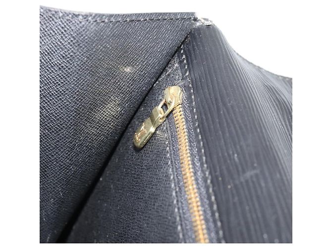 Borsa a mano LOUIS VUITTON Epi Monceau 28 Nero M52122 LV Auth BA14189 - vista 21