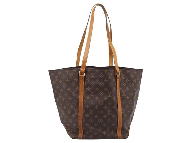 LOUIS VUITTON Monogram sack shopping pouch Pouch LV Auth 196284A Monogramma - vista 2