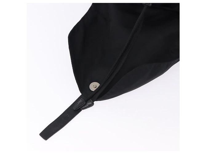 Zaino PRADA Nylon Black Silver Auth 194403 Nero Argento - vista 10